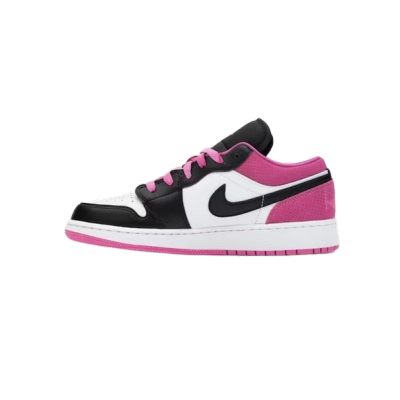 Jordan 1 Low Black Active Fuchsia CK3022-005