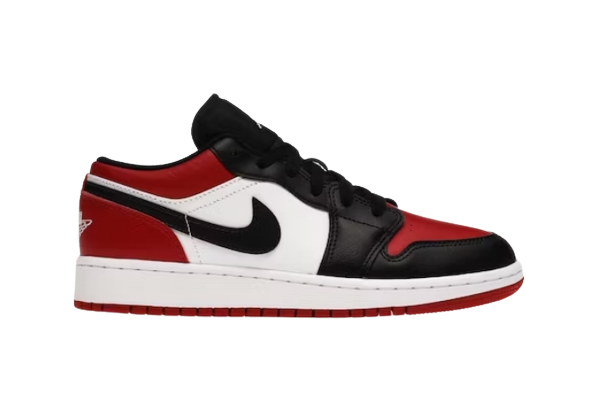 Jordan 1 Low Bred Toe 553558-612
