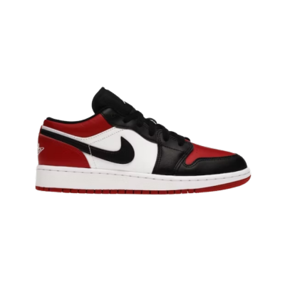 Jordan 1 Low Bred Toe 553558-612