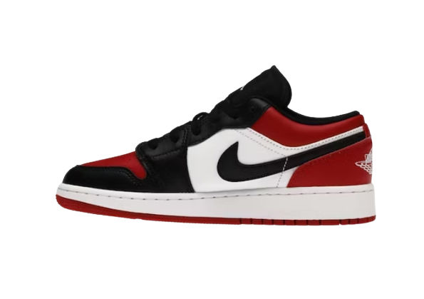 Jordan 1 Low Bred Toe 553558-612