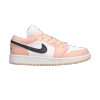Jordan 1 Low Light Arctic Orange Pink 553560-800