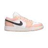 Jordan 1 Low Light Arctic Orange Pink 553560-800