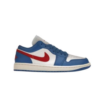 Jordan 1 Low Sport Blue Gym Red  DCO774-416 