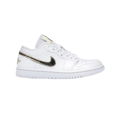 Jordan 1 Low White Metallic Gold CZ4776-100