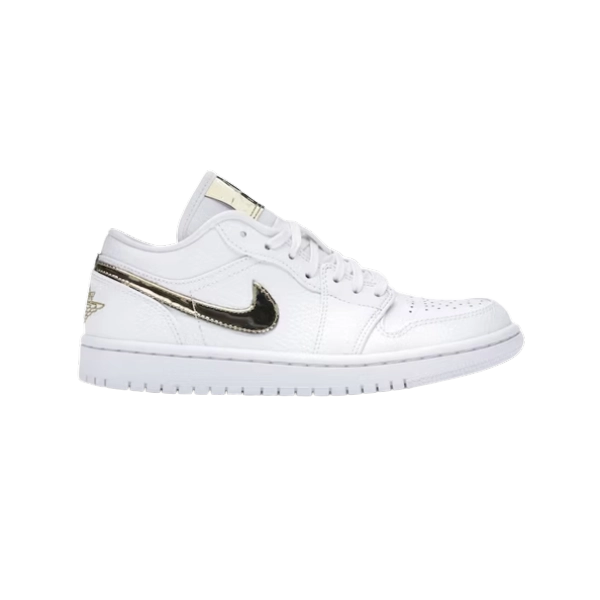 Jordan 1 Low White Metallic Gold CZ4776-100