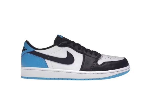 Jordan 1 Retro Low OG Black Dark Powder Blue CZ0790-104