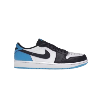 Jordan 1 Retro Low OG Black Dark Powder Blue CZ0790-104