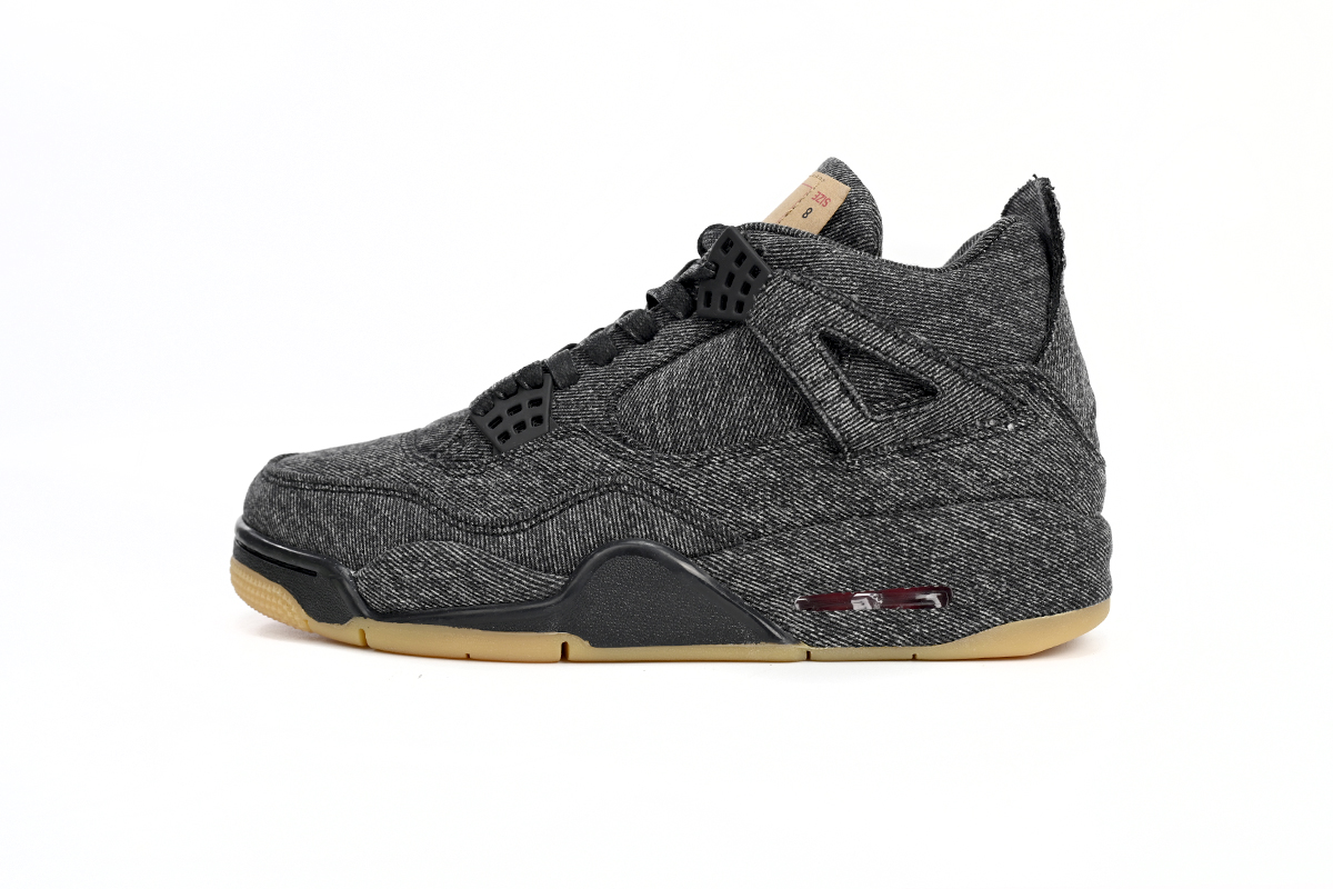 Jordan 4 Retro Levi's Black AQ9103-001