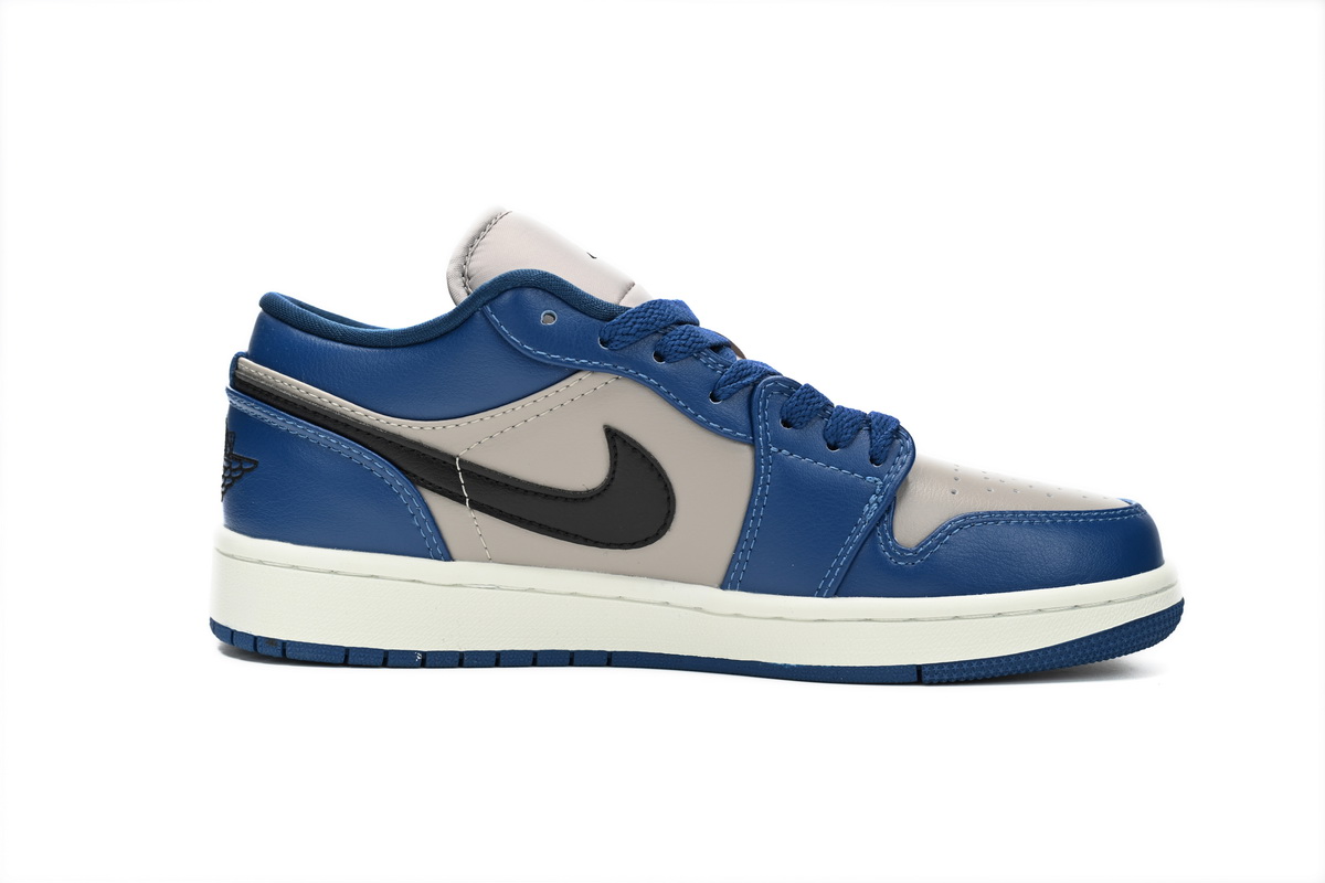 Jordan 1 Low French Blue College Grey DC0774-402