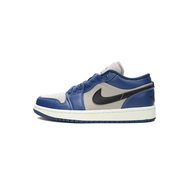 Jordan 1 Low French Blue College Grey DC0774-402