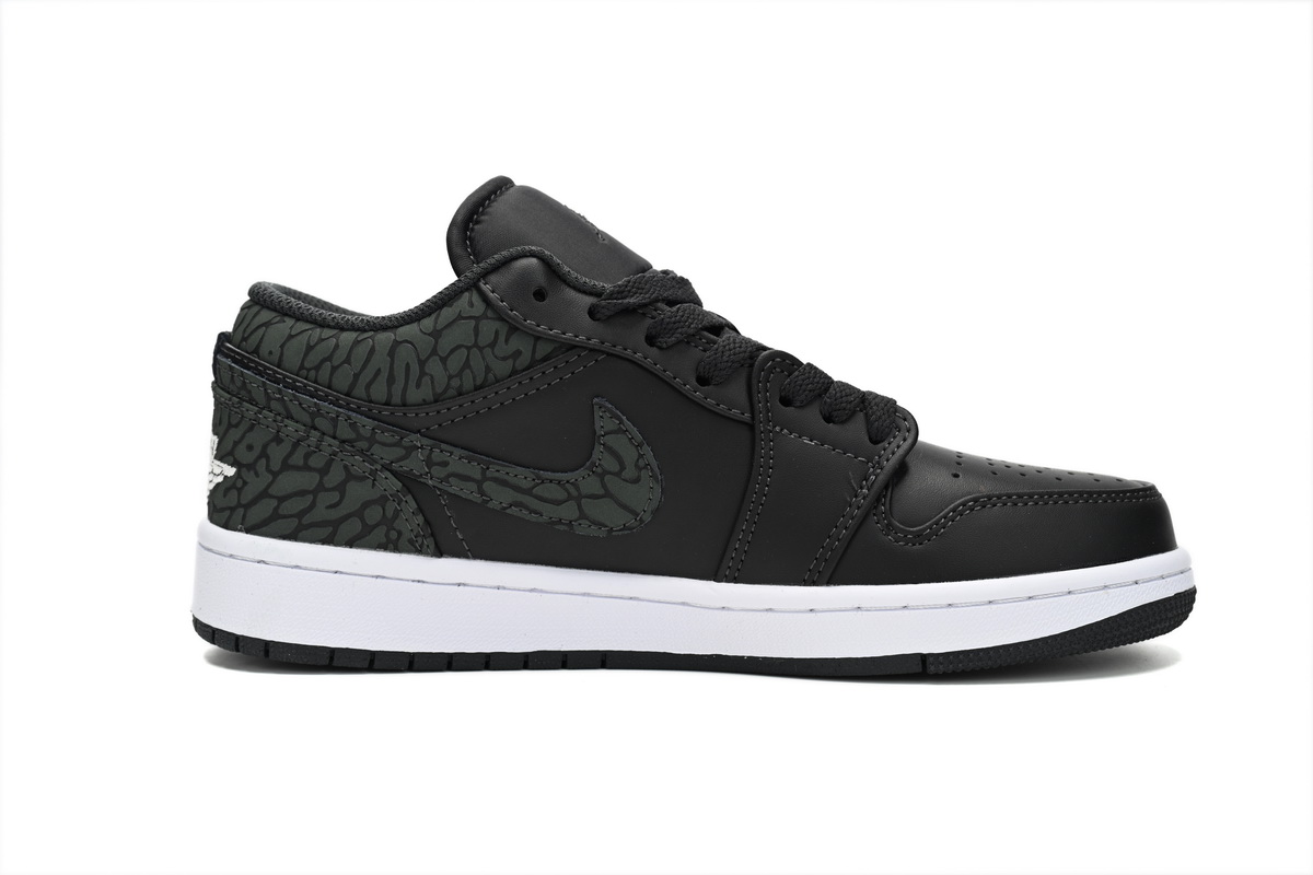 Jordan 1 Low SE Black Elephant FB9907-001