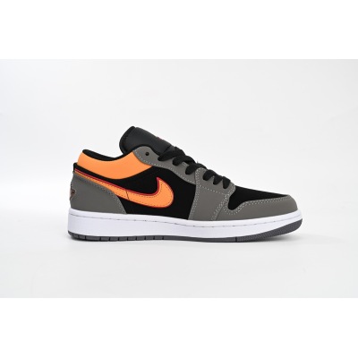 Jordan 1 Low SE Light Graphite Vivid Orange FB7308-008