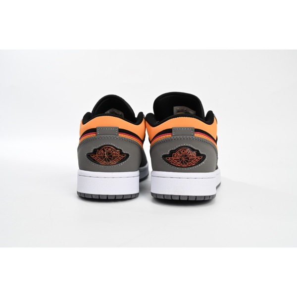 Jordan 1 Low SE Light Graphite Vivid Orange FB7308-008