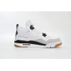 Nike SB x Air Jordan 4 White Black DR5415-100 (Advance Batch)