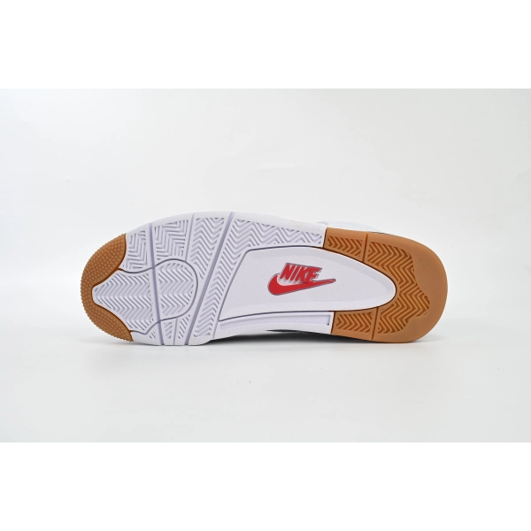 Nike SB x Air Jordan 4 White Black DR5415-100 (Advance Batch)