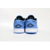 Jordan 1 Low Black University Blue 553558-041