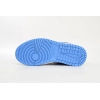 Jordan 1 Low Black University Blue 553558-041