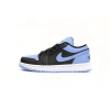 Jordan 1 Low Black University Blue 553558-041