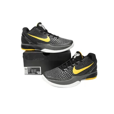 Nike Kobe 6 Black Del Sol 429659-002