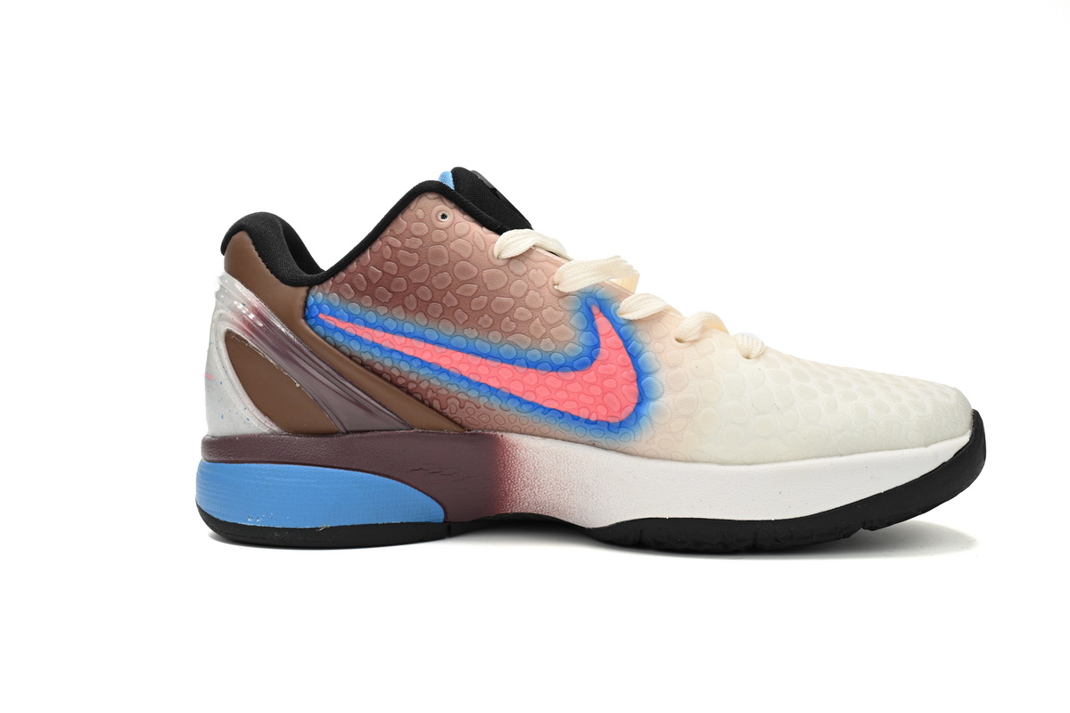 Nike Kobe 6 Brown Red Blue 869457-007
