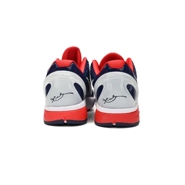 Nike Kobe 6 Protro White Blue Red 436311-003