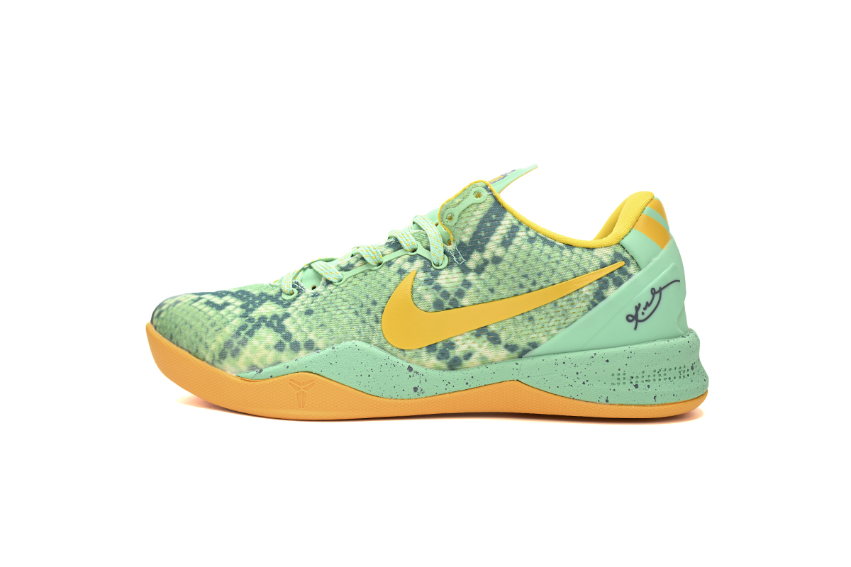 Nike Kobe 8 System Green Glow Laser Orange 555035-304