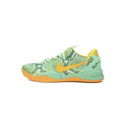 Nike Kobe 8 System Green Glow Laser Orange 555035-304
