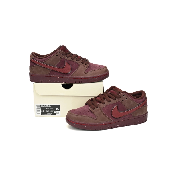 Nike SB Dunk Low City Of Love Burgundy Crush FN0619-600 (LC Batch)