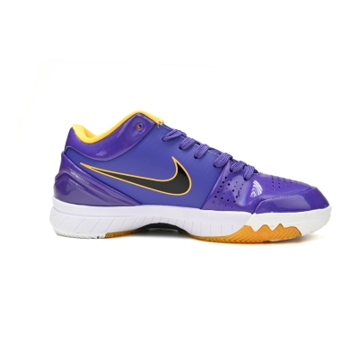 Nike Kobe 4 Protro Undefeated Los Angeles Lakers CQ3869-500