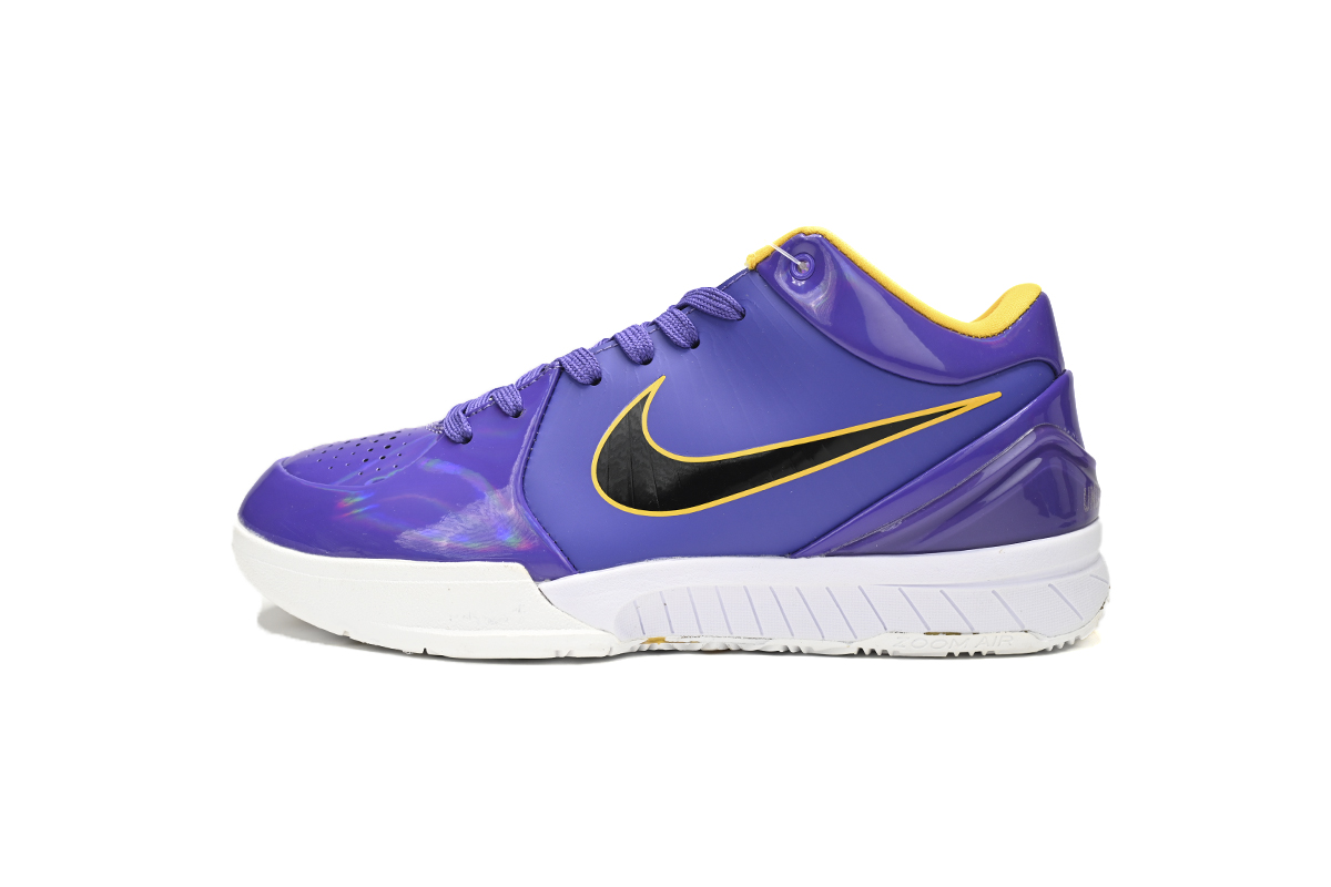 Nike Kobe 4 Protro Undefeated Los Angeles Lakers CQ3869-500