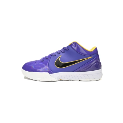 Nike Kobe 4 Protro Undefeated Los Angeles Lakers CQ3869-500