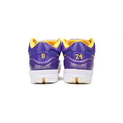 Nike Kobe 4 Protro Undefeated Los Angeles Lakers CQ3869-500