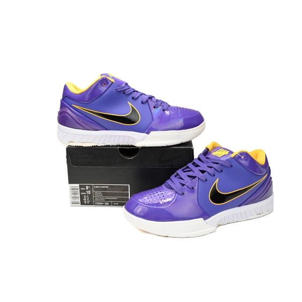 Nike Kobe 4 Protro Undefeated Los Angeles Lakers CQ3869-500