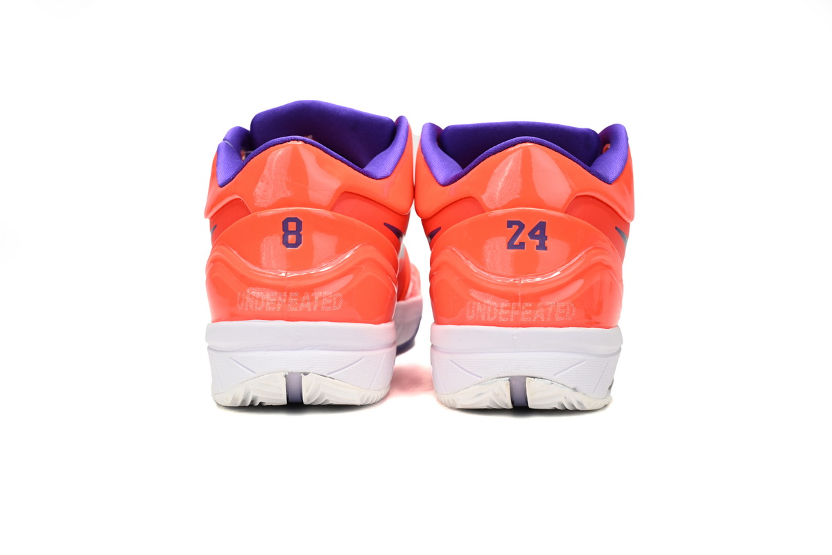 Nike Kobe 4 Protro Undefeated Phoenix Suns CQ3869-800