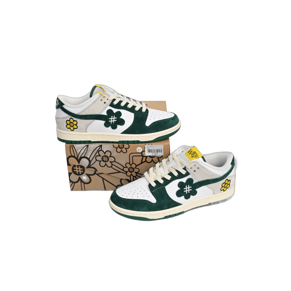 Nike SB Dunk WTP MOSS White Blue WTPS 124-93-034 (LC Batch)