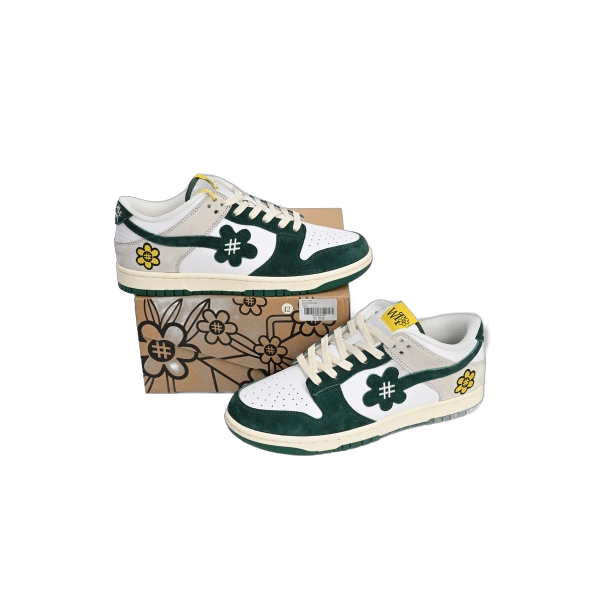 Nike SB Dunk WTP MOSS White Blue WTPS 124-93-034 (LC Batch)