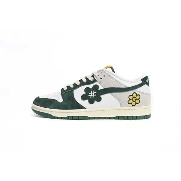 Nike SB Dunk WTP MOSS White Blue WTPS 124-93-034 (LC Batch)
