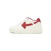 OFF-WHITE Out Of Office OOO Low Tops 2024 Lunar New Year Red White OMIA189G 23LEA007 0125