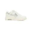 OFF-WHITE Out Of Office OOO Low Tops White Silver OMIA189F 23LEA009 0172