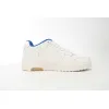 OFF-WHITE Out Of Office OOO Low Tops For Walking White White Dark Blue SS22 OMIA18 9S22LEA00 30145