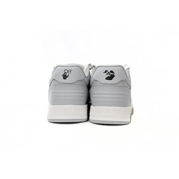 OFF-WHITE Out Of Office OOO Low Tops Grey White OMIA189 C99LEA00 40901