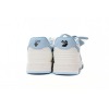 OFF-WHITE Out Of Office OOO 30 MM Low Tops White Light Blue OMIA189 C99LEA00 10145