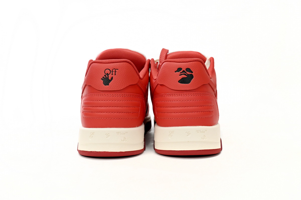 Off White Out Of Office Red And White OMIA189F 22LE00 10128