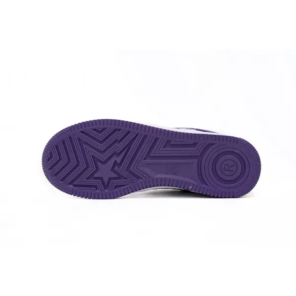 A Bathing Ape Bape Sta Low White Purple 1170 0191 007