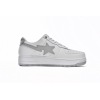 A Bathing Ape Bape Sta Low White Grey 1H73-191-921 