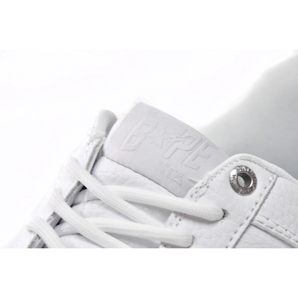 A Bathing Ape Bape Sta Low White Grey 1H73-191-921 