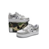 A Bathing Ape Bape Sta Low White Grey Mirror Surface 1H73-192-922 