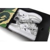 A Bathing Ape Bape Sta Low White Grey Mirror Surface 1H73-192-922 