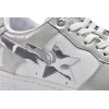 A Bathing Ape Bape Sta Low White Grey Mirror Surface 1H73-192-922 