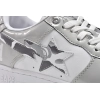A Bathing Ape Bape Sta Low White Grey Mirror Surface 1H73-192-922 